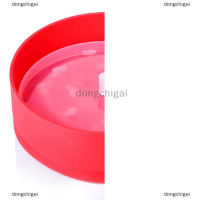 dongchigai ถ้วยป๊อปคอร์นพร้อมฝาปิดถังใส่ป๊อปคอร์นแบบสร้างสรรค์พับได้ทนอุณหภูมิสูงทำข้าวโพดคั่วแบบ DIY 1ชิ้น