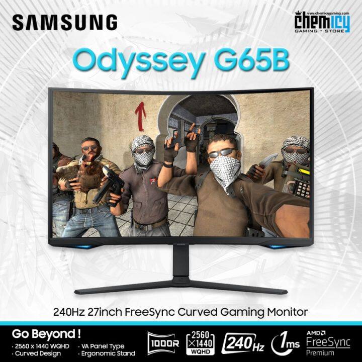 Samsung Odyssey G65B 240Hz 27inch FreeSync Curved Gaming Monitor ...