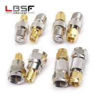 Connector RF coaxial coax adapter F Type Female Jack to SMA Male Plug Straight F connector to SMA Connector