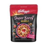 เคลล็อกส์ ซูเปอร์เบอร์รี่กราโนลา 220ก. ✿ Kelloggs Super Berry Granola 220G.