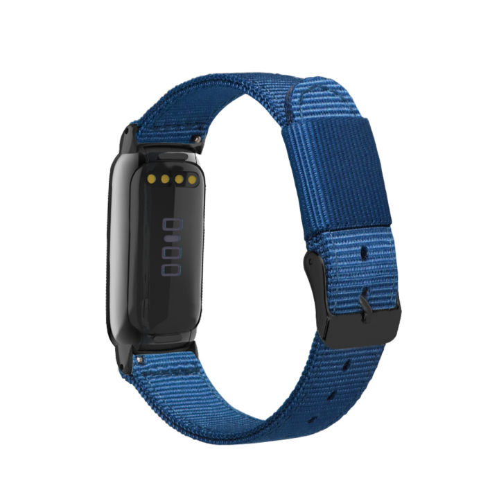 สำหรับสายรัดข้อมือ-fitbit-luxe-สายผ้าใบสมาร์ทสร้อยข้อมือผ้าไนล่อนสายรัดข้อมือ