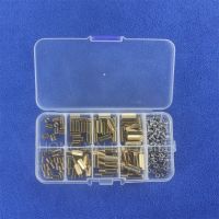 180PCS M2.5 Male Female Hex Brass Spacer Standoff Stainless Steel Screw Nut Assortment Kit