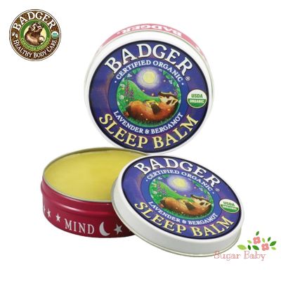 Badger Company Sleep Balm Lavender &amp; Bergamot (21 g) บาล์มช่วยผ่อนคลาย