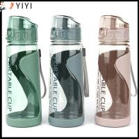 YIYI 500ml โรงยิม กันรั่ว แบบพกพา ขวดน้ำกีฬา พลาสติก แก้วเครื่องดื่ม ขวดน้ำดื่ม