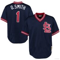 2023 New High Quality Jay MLB St Louis Cardinals Ozzie Smith Jersey Baseball Tshirts Sports Tee Plus Size ชุดเบสบอล MLB สำหรับผู้ชาย เสื้อผ้าผู้ชาย เสื้อบอล