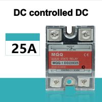 รีเลย์สถานะโซลิดสเตตแบบเฟสเดียว DC SSR ควบคุมไฟฟ้ากระแสตรง80DD 40DD MQQ-10DD 25DD