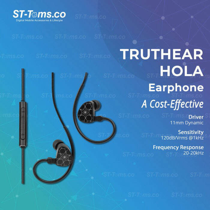 TruthEar Hola 11mm Dynamic Driver In Ear Monitor Earphone IEM Lazada