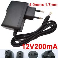 【☃】 Gorayas 1PCS 12V 200mA 300mA 400mA 500mA 600mA 700mA 800mA AC 100V-240V Switching Power Adapter DC 4.0Mm X 1.7Mm EU UK AU