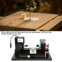 เครื่องกลึงไม้โลหะขนาดเล็ก Z20003M 24W US Plug 100-240V สำหรับพลาสติกวิศวกรรม