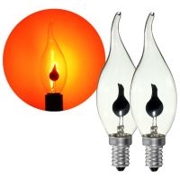 Edison Led Candle Light Bulb E14 E27 LED Flame Effect Bulb 3W AC220V Retro Vintage Fire Lamps Retro Decor Energy Saving Lamp