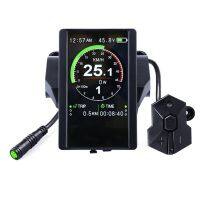 New Colorful Screen Display P850C Speedometer Replacement Accessories with 9-Level Assist for Bafang Electric Bicycle BBS01B BBS02B BBSHD