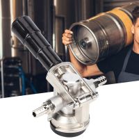 D Type Stainless Steel Beer Keg Coupler Keg Dispenser Equipment with Pressure Reducing Valve