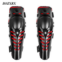 BOZXRX 1 pair High Quality Motorcycle Knee Pads Mountain Bicycles Outdoor Sports Motocross Kneepad Knees Racing Protective Gear