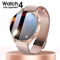 ZZOOI 2023 New Ladies Smartwatch Men Full Touch Blood Pressure Blood Oxygen Bluetooth Call Smart Watch Men Women For Samsung Huawei