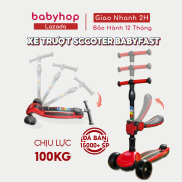 Xe scooter cho bé Babyfast 3 bánh siêu to thương hiệu Babyhop sử dụng từ 7