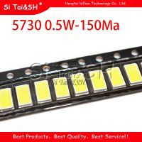 200ชิ้น5730 0.5W-150ma 50-55lm 5600K-6400K ไฟสีขาว Smd 5730 5730ไดโอด Led 3.2 ~ 3.4V