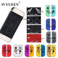 IVYUEEN for Nintendo Switch Console Replacement Housing Shell Cover for NintendoSwitch Joy Con Joycon Front Back Faceplate Case Controllers