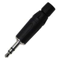 ปลั๊กTRST 3.5 MM.เหล็กสีดำ KS3PB- BLACK