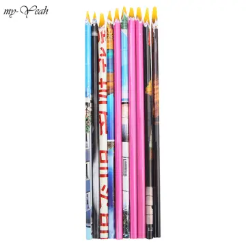 10Pcs Wax Rhinestone Picker Pencils With Pencil Sharpener Diamond Painting  Tools Self-Adhesive Drill Pen For