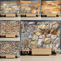 【CW】☋﹊▤  Printing Colorful Stone Wood Tapestry Wall Hanging Tapiz Hippie Psychedelic Background