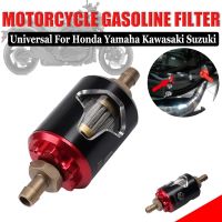 【cw】Motorcycle accessories Motorcycle Parts Gasoline Filter Fuel Filter Strong Magnetic High Performance Universal For Honda Yamaha Kawasaki Suzuki KTM BMW