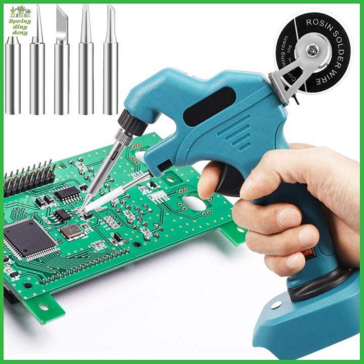 Cordless Solder Welding Tool Electric Soldering Iron Tool Kit 30W 18