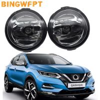 2ชิ้นสำหรับรถนิสสัน Qashqai J11 J11 _ 2013 2014 2015 2016 2017 2018 2019 H11 LED ไฟตัดหมอกกลางวัน Lampu Jalan ไฟตัดหมอก12V