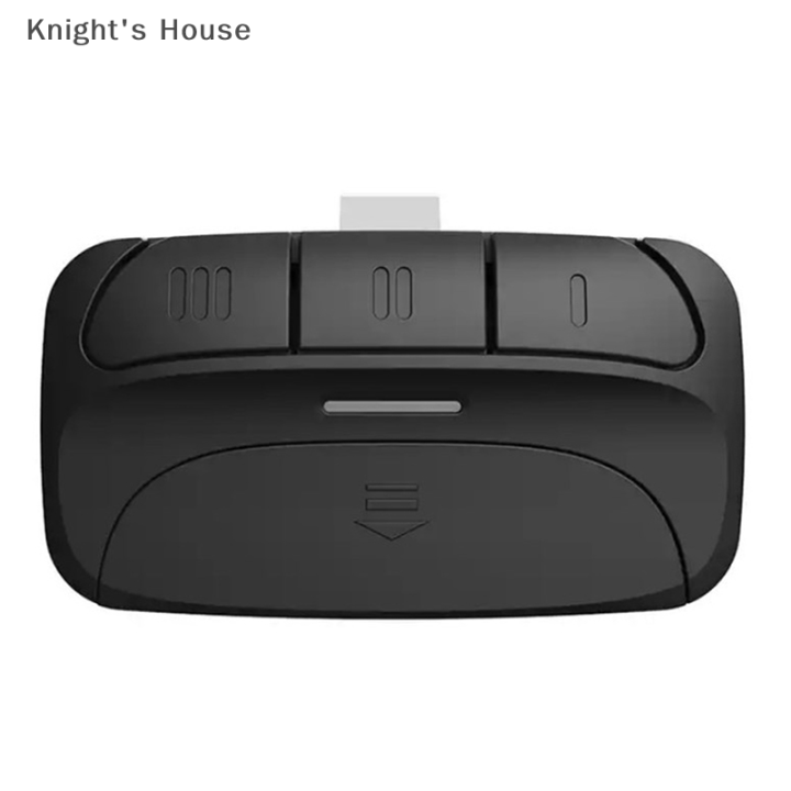 knights-house-รีโมทคอนโทรลแบบสากลรีโมทคอนโทรลประตู3-in-1รีโมทคอนโทรลมัลติฟังก์ชันพร้อมคลิปส่งสัญญาณรหัสกลิ้ง280-868mhz