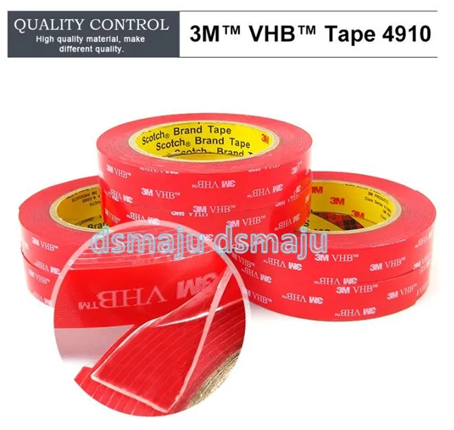 mm X 3 Meter 3m 4910 Vhb Tape 3m Double Sided Tape High Temp Transparent Acrylic Foam Tape Lazada