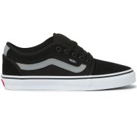 VANS CHUKKA LOW SIDESTRIPE BLACK GRAY WHITE สินค้ามีประกันแท้