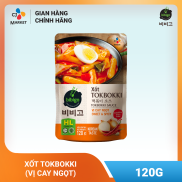 Xốt nấu Tokbokki Hàn Quốc Bibigo vị cay ngọt 120g