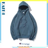 Autumn Womens Plain Color Hoodie Embroidered Logo Couple Tops Casual Long Sleeve Classic Regular Style Outerwear