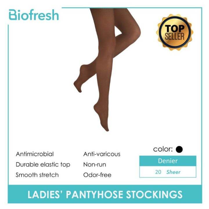 Biofresh SBF78 Ladies Antimicrobial Pantyhose stockings 20 denier Lazada PH