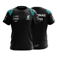 （Can Customizable）Outdoor sports mens short-sleeved T-shirt quick-drying top Petronas  MotoGP team problem jersey（Adult and Childrens Sizes）