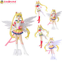 เครื่องประดับตกแต่งหน้าเค้กของเล่นภาพอนิเมะภาพยนตร์ Sailormoon Pretty Guardian วง LEAL ตุ๊กตาขยับแขนขาได้