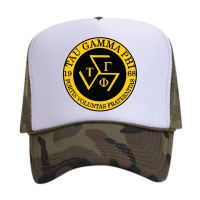 【KFAS Clothing Store】 TAU GAMMA CAP หมวกทรักเกอร์คุณภาพสูงเบสบอลตาข่าย