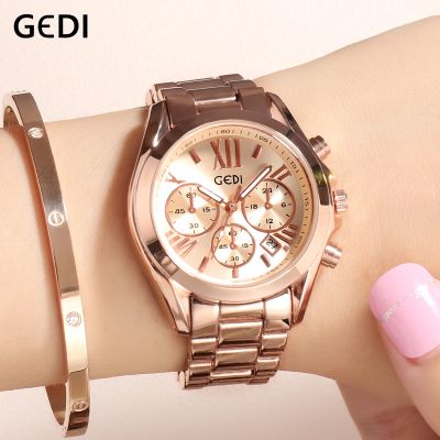 （A Decent035）Relogio FemininoLuxurygold WomenFashionLadies Wristwatch CasualWatch Reloj Mujer Girl Gift