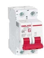 DELIXI CDB6iZ Type B DC Small Circuit Breaker 1P/2P/3P Overload Protection 6A~63A Plastic Shell Short Circuit Protection Electrical Circuitry Parts