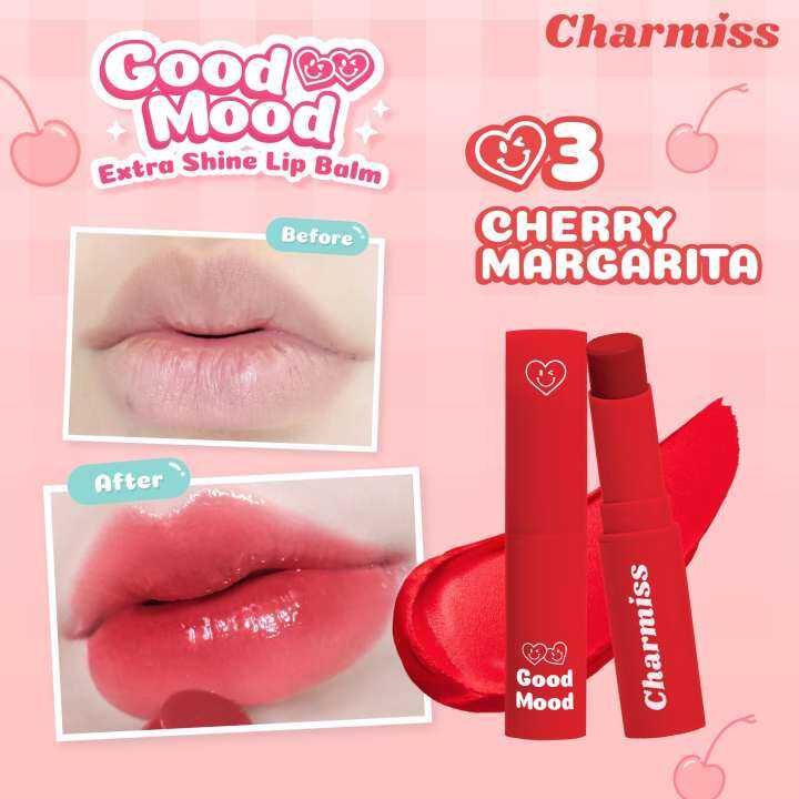 charmiss-good-mood-extra-shine-lip-balm-ลิปบาล์มมีสี-บาล์มกระจก-ปาดเดียวฟิลกู๊ดได้ทุกวัน