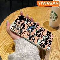 YIWESAN เคสปลอกสำหรับ Samsung Galaxy A52 4G A52 5G A52s 5G เคสการ์ตูนดินสอสี Shin-Chan ดีไซน์ใหม่ด้านข้างสุดหรูเคสโทรศัพท์ซิลิโคนชุบคลุมทั้งหมดป้องกันเลนส์กล้องเคสนิ่มกันกระแทก