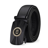 WILLIAMPOLO 2021 new style Genuine leather Men Belt Fashion alloy high quality luxury cowhide casual business Automatic Buckle