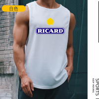 CWMens ออกกำลังกายโรงยิมเสื้อกล้าม Ricard ผู้ชายออกกำลังกายเสื้อแขนกุดชายตาข่ายระบายอากาศกีฬาเสื้อกั๊กเสื้อกล้ามโรงยิมวิ่งเสื้อกั๊กผู้ชาย