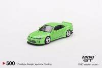 MINIGT 1:64 Nissan Silvia Pandem (S15) MGT00500-CH RHD สีเขียว