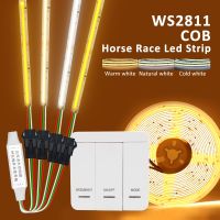 WS2811 IC COB Horse Race LED Strip Lights 24V 360LEDs/M Warm White 5M 10M 15M 20M Running Water LED Tape Lamp for Room Decor