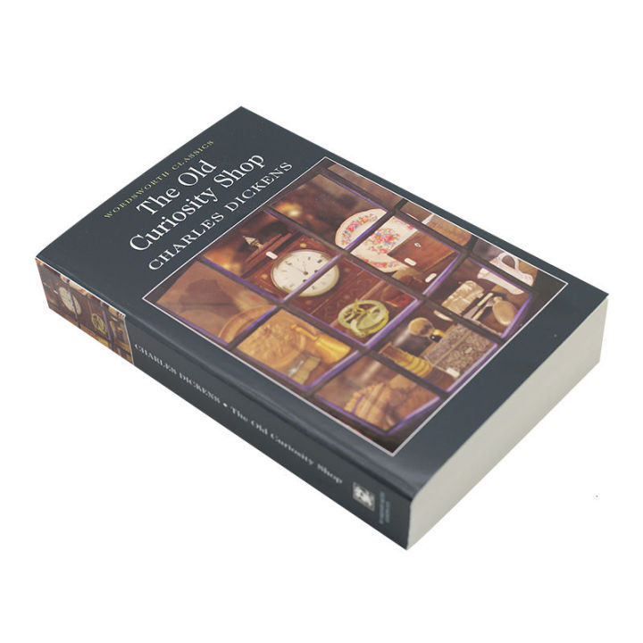 ร้านโบราณเก่าภาษาอังกฤษร้านเก่าอยากรู้อยากเห็นนวนิยายชาร์ลส์ดิกเก้นส์simple-classic-classicหนังสือปกอ่อน