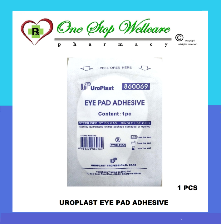 UROPLAST EYE PAD ADHESIVE 1 PIECES (EXP:02/2028) | Lazada