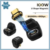 MADGE 8K 60Hz Pd 100W ตัวแปลงสัญญาณ 40Gbps ค่ะ USB4.0 Type-C แม่เหล็กแบบแม่เหล็ก อะแดปเตอร์ชาร์จ