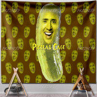 Head Picolas Cage Wall Hanging Tapestry Decoration Bedroom Cover Curtain Car Bed Sheets Home Beach Blanket Deco ！