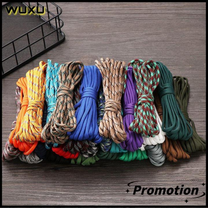 1PC Hot Hiking Camping Equipment Outdoor Tool Diameter 4mm Lanyard Tent Ropes  Survival kit Paracord Cord Rope Parachute Cord