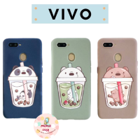 Momo case - เคสซิลิโคน vivo สำหรับรุ่น Vivo Y3 Y11 V15 V15 proV17pro Y12 Y17 Y19 Y95 Y93 Y91i  #930